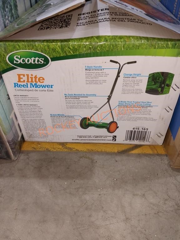 Scotts elite reel mower