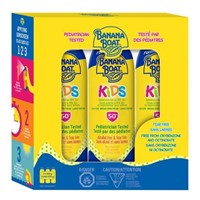 3-Pk 226 g Banana Boat Kids Sunscreen Spray SPF 50
