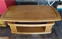 COFFEE TABLE AND 3 END TABLES
