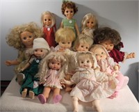 23 Assorted Dolls- Horsman, 1978, Sleep Eyes,