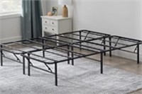 Linenspa 14 Inch Folding Metal Platform Bed Frame