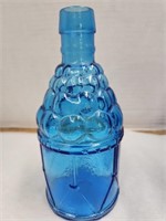 Blue Wheaton Glass Bottle