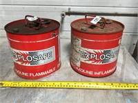 Antique Gas Cans - 1 Gallon