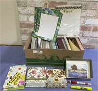 BOX LOT: STATIONERY, NOTECARDS, JOURNALS