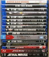 Assorted Dvd Movies,Star Trek,Star Wars,Etc