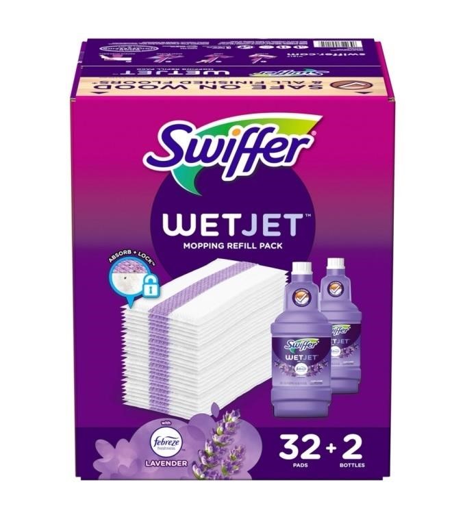 Swiffer Wetlet Refill Pack, Lavender 32 Pads