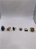 RING LOT OF 6