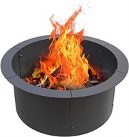Gjwcvl Fire Pit Ring Outdoor Wood Burning Fire