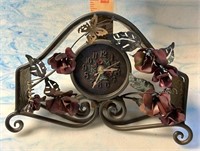 Metal Table / Mantel Clock