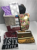 Box of Various Fabric