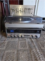 Untested stereo, turntable equalizer speakers