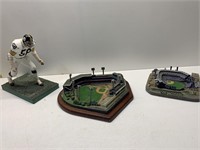 FORBES FIELD REPLICA, PNC PARK WITH SOME DAMAGE,