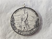 Sterling Silver Medallion Pendant