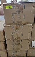 4 BOXES OF 2 CHROME LAMPS * TOTAL 8