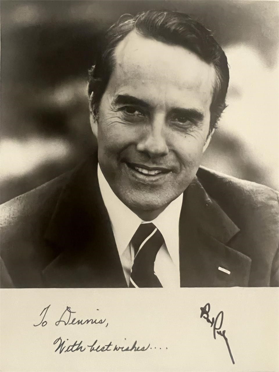 US Senator Bob Dole signed photo