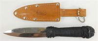 Othello Knife and Sheath - Both Marked "Made in