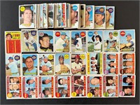 1969 Topps Lot of 110 Different P/F to VG+