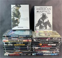 (20) ACTION ADVENTURE DVD MOVIES