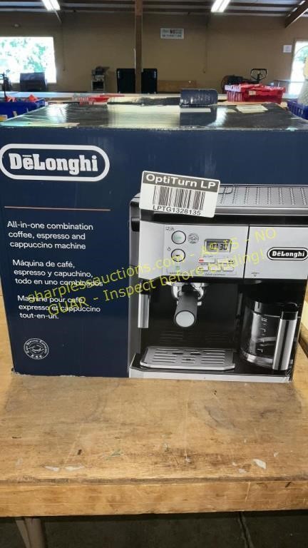 DeLonghi All in One Coffee, Espresso + Cappuccino