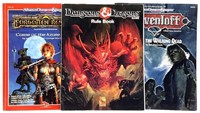(3) Dungeons & Dragons Board Game Books