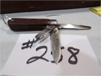 Klein 3 bladed knife
