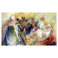 Lena Sotskova, "Carnival" Hand Signed, Artist Embe