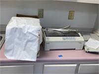 Epson Fx-880 Printer And Paper
