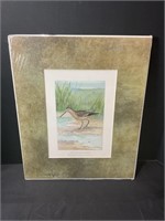The Dowitcher Color Lithograph