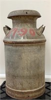 Vintage Metal Milk Can Jug