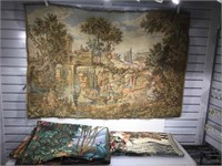 Three Wall Hanging Tapestries