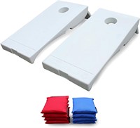 2x4 ft Indoor/Outdoor Cornhole Boards  White