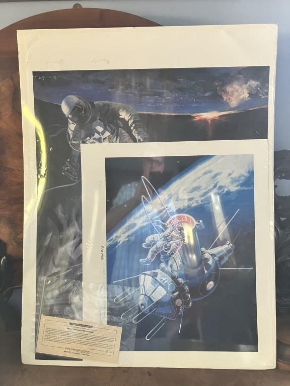 Large Limited Edition Signed Space Prints
