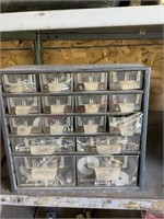 Garage Organizer Full of Bolts, Nails, Screws &