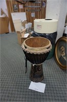 African plant stand (was a drum)