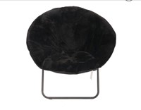 ($50) MAINSTAYS Black Moon Chair, 1 piece