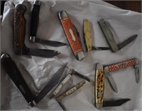 Assorted Lot of Pocket Knives