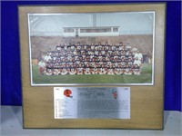 1981 Eskimo football team plaque (State Champs)