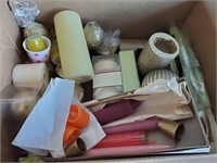 Large candle lot (some used)