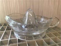 Vintage Clear Glass Juicer