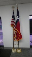 U.S Flag & TX Flag