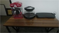 Popcorn Maker, Air fryer & Griddle