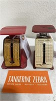 1933-44 Postal Scales