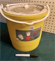 YELLOW BAIT BUCKET