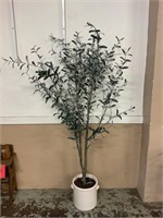 Faux House Plant Tree With Ceramic pot