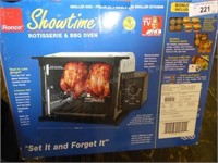 Showtime rotisserie/BBQ oven