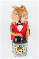Japanese Wind-Up Fox Magician