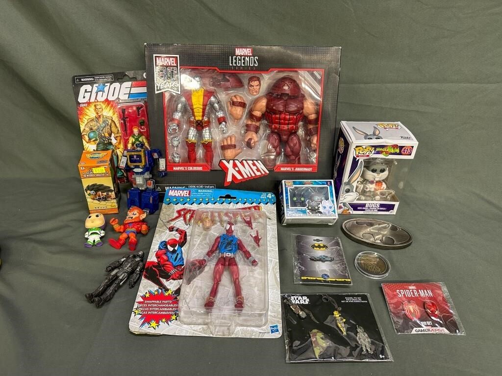 Mixed lot of Toys: Action Figures, etc.
