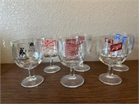 Beer Goblet Glass Lot #1