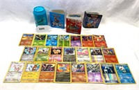 Mixed Lot Pokemon Cards in books