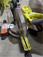 RYOBI 18v 10" Sliding Compound Miter Saw